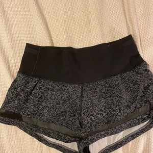 LULULEMON HIGH WASIT BAND SHORTS